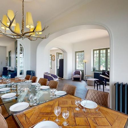 Les Roches Grises, Luxueuse Villa Face Mer, 4Etoiles, Spa Et Jardin Panoramique, Societe La Clef Decamp Γκρανβίλ Εξωτερικό φωτογραφία