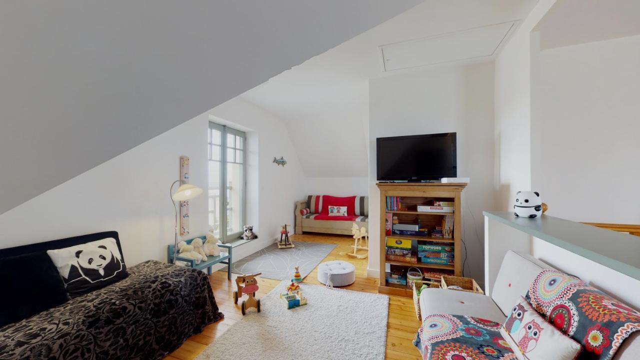 Les Roches Grises, Luxueuse Villa Face Mer, 4Etoiles, Spa Et Jardin Panoramique, Societe La Clef Decamp Γκρανβίλ Εξωτερικό φωτογραφία