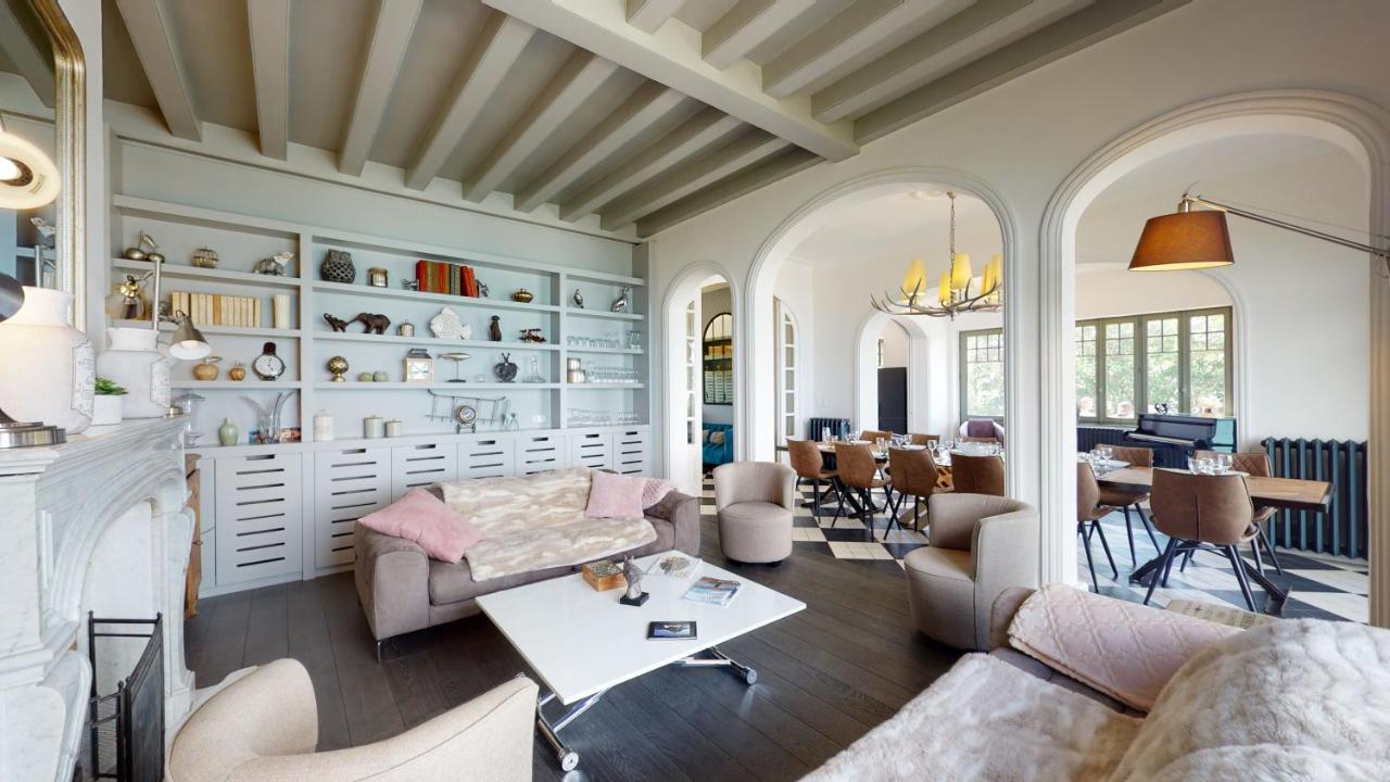 Les Roches Grises, Luxueuse Villa Face Mer, 4Etoiles, Spa Et Jardin Panoramique, Societe La Clef Decamp Γκρανβίλ Εξωτερικό φωτογραφία