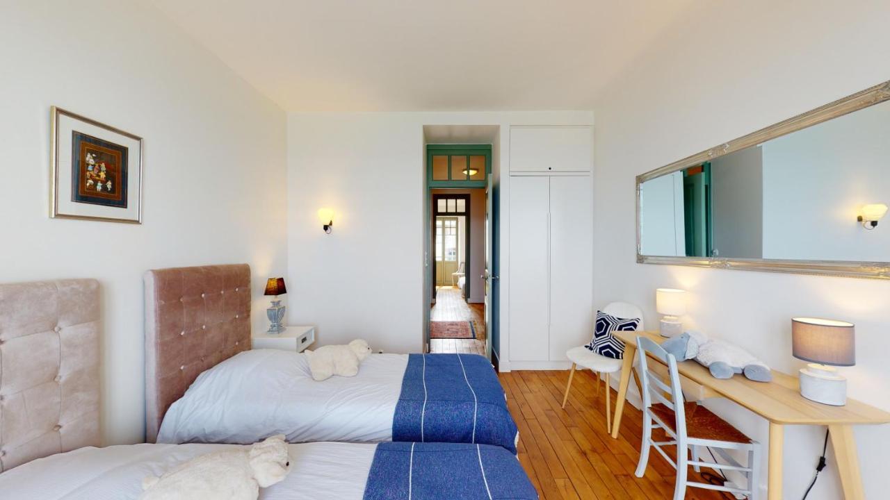 Les Roches Grises, Luxueuse Villa Face Mer, 4Etoiles, Spa Et Jardin Panoramique, Societe La Clef Decamp Γκρανβίλ Εξωτερικό φωτογραφία