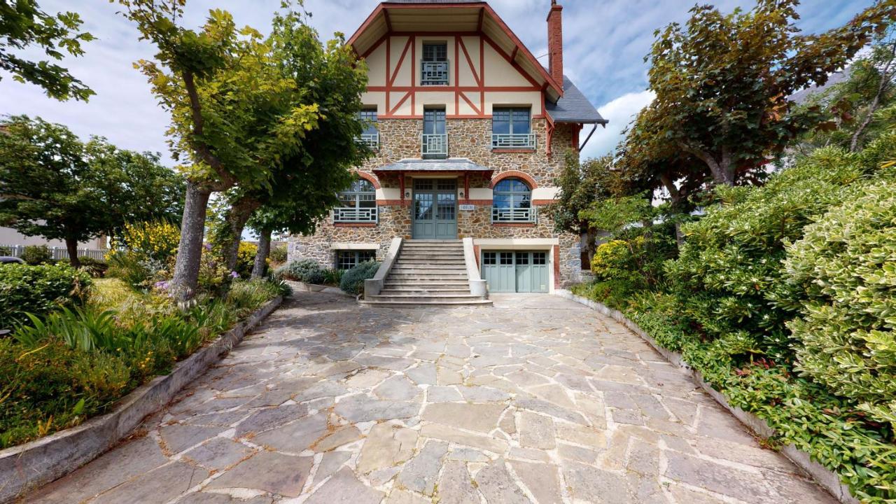 Les Roches Grises, Luxueuse Villa Face Mer, 4Etoiles, Spa Et Jardin Panoramique, Societe La Clef Decamp Γκρανβίλ Εξωτερικό φωτογραφία